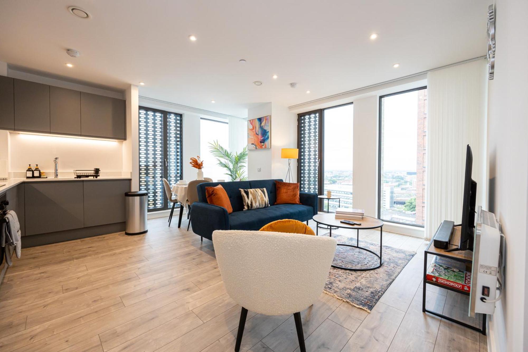 Appartamento Pet Friendly 2Br Near Station By Asquare Letting Manchester Esterno foto